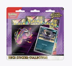 Pokemon Mega Evolution S2.5 Ascended Heroes Tech Sticker - Ghastly (In-hand) - Image 1