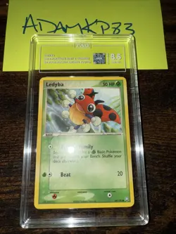 2004 Pokemon Ledyba Team Rocket Returns 64/109 - TAG NM 8 - Image 1