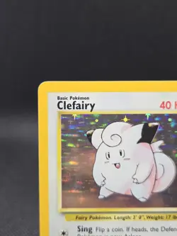Clefairy 5/102 Pokemon Base Set Unlimited - NM- - Image 2