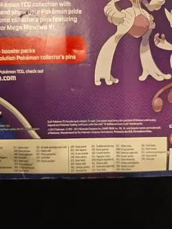 Pokemon XY BREAKthrough Blister 3 Pack w Mega Mewtwo X Pin TCG Evolution Sealed - Image 3