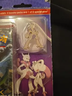 Pokemon XY BREAKthrough Blister 3 Pack w Mega Mewtwo X Pin TCG Evolution Sealed - Image 4