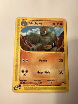 Pokemon TCG Machoke Regular 85/165 Excellent Condition - Image 1