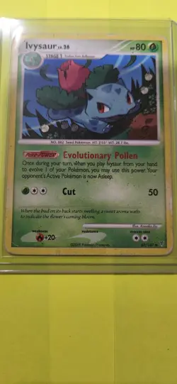 💥 2009 Pokemon TCG Ivysaur 62/147 Supreme Victors Regular Non Holo - Image 1