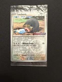 SEALED Lechonk 156/198 - Pokemon TCG Scarlet & Violet Promo BestBuy Exclusive - Image 1