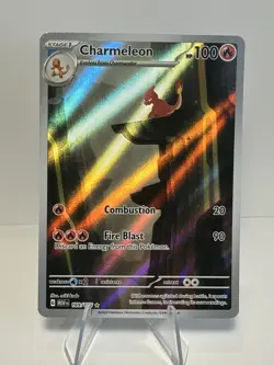 🔥Charmeleon 169/165 Scarlet & Violet 151 AR Full Art Pokemon NM🔥 - Image 1