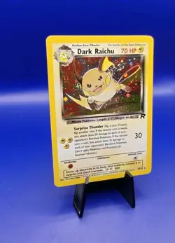 Dark Raichu 83/82 Team Rocket Set Holo Rare Pokemon Card Nintendo TCG WOTC NM - Image 2