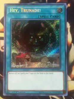 Yugioh: Hey, Trunade! - EXFO-EN062 - Secret Rare - 1st Edition - LP - Image 1
