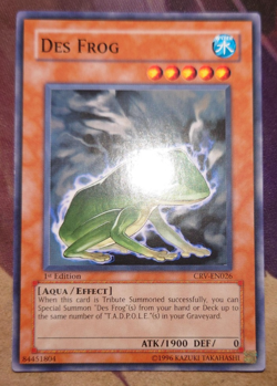 Des Frog - CRV 1st Edition - CRV-EN026 - Yu-Gi-Oh - Image 1