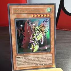Yugioh! MP Insect Princess - IOC-080 - Ultra Rare - 1st Edition +BONUS HOLO - Image 1