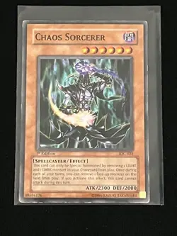 Chaos Sorcerer 1st Edition IOC-023 YuGiOh Invasion of Chaos - Image 2