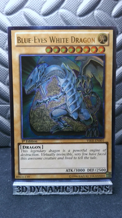 | Yugioh Blue-Eyes White Dragon YSKR-EN001 1st Edition Ultimate Rare NM 🔥 | - Image 1
