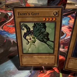 Yugioh- 1X Fairy's Gift - Common - Unlimited - MP1-012 - Near Mint+ MP1-014 FREE - Image 2