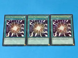 3x Super Polymerization | CH01-EN033 | Ultra Rare | NM | 1st Edition | YuGiOh! - Image 1
