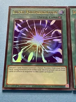 3x Super Polymerization | CH01-EN033 | Ultra Rare | NM | 1st Edition | YuGiOh! - Image 3