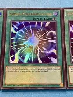 3x Super Polymerization | CH01-EN033 | Ultra Rare | NM | 1st Edition | YuGiOh! - Image 5
