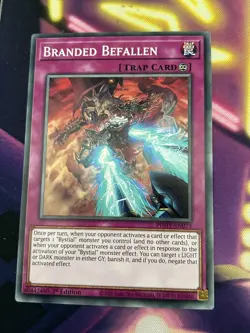 Branded Befallen - PHHY-EN073 - Common 1st Edition Yugioh - Image 1