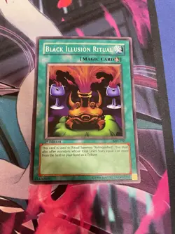 YUGIOH - BLACK ILLUSION RITUAL - MRL - 1ST ED - VLP - SUPER RARE - Image 1