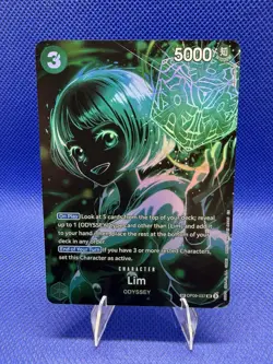Lim (SP) OP09-037 SR Legacy Of The Master One Piece CCG English - Image 1