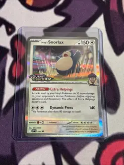 Hop's Snorlax - 184 (Prerelease) 184 Sv: Scarlet & Violet Promo Cards Holo - Image 1