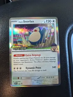 Hop's Snorlax - 184 (Prerelease) 184 Sv: Scarlet & Violet Promo Cards Holo - Image 1