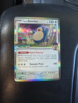 Hop's Snorlax - 184 (Prerelease) 184 Sv: Scarlet & Violet Promo Cards Holo - Image 2