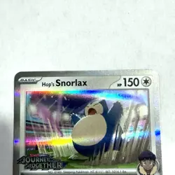 Hop's Snorlax - 184 (Prerelease) 184 Sv: Scarlet & Violet Promo Cards Holo - Image 4