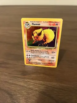 Pokemon TCG Flareon Jungle Holo Card 3/64 Unlimited Rare, No Symbol! - Image 5