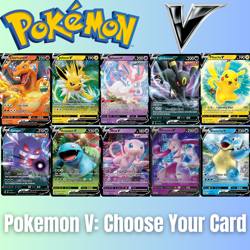 Pokemon V: Choose Your Card! Ultra Rare English Near Mint Huge Selection - Image 1