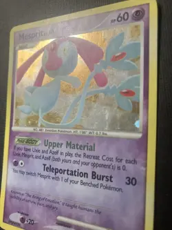 Mesprit 14/123 Pokemon Diamond & Pearl Mysterious Treasures 2007 Holo MP - Image 2