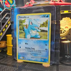 Totodile Mysterious Treasures Pokemon TCG 106/123 Diamond & Pearl Common - Image 2
