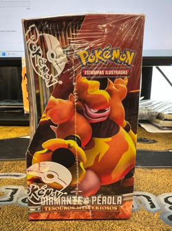 Pokemon FACTORY SEALED PORTUGUESE Diamond Pearl Mysterious Treasures Booster Box - Image 4