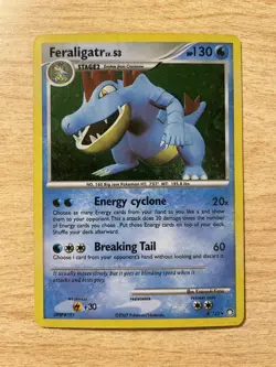 2007 Pokemon Diamond & Pearl Mysterious Treasures - Feraligatr 8/123 Holo - Image 1
