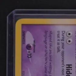 2007 POKEMON DIAMOND & PEARL MYSTERIOUS TREASURES #65/123 UNOWN E - Image 3