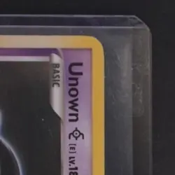 2007 POKEMON DIAMOND & PEARL MYSTERIOUS TREASURES #65/123 UNOWN E - Image 5