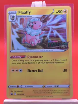 Flaaffy SWSH122 Evolving Skies Prerelease Holo Rare Promo Pokemon Card * New * - Image 1
