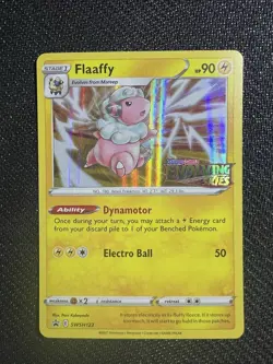 Pokemon Card Flaaffy SWSH122 Black Star Promo STAMPED - Image 1