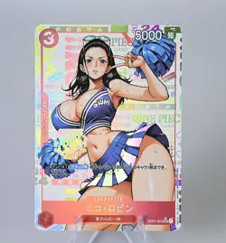 6×One Piece Doujin Card Cheerleader Series Goddess Stroy Waifu ACG Custom DIY - Image 3