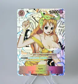 9×One Piece Doujin Card ladies Series 1 Goddess Stroy Waifu ACG Custom DIY Holo - Image 2