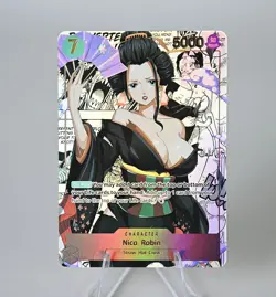 9×One Piece Doujin Card ladies Series 1 Goddess Stroy Waifu ACG Custom DIY Holo - Image 4