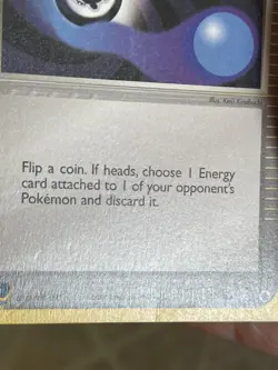 POKEMON ENERGY REMOVAL 2 80/109 UNCOMMON EX RUBY & SAPPHIRE MP CARD - Image 3