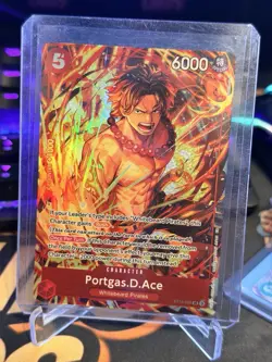 Portgas.D.Ace (Illustration Box Vol.5) ST15-005 One Piece Promotion Cards Foil - Image 1