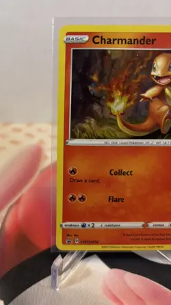 Charmander SWSH092 SWSH: Sword & Shield Promo Card Cosmo Holo NM - Image 2