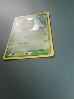 Chikorita 51/115 Stamped Reverse Holo EX Unseen Forces Pokemon TCG Card NM - Image 2