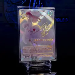 Bride Zero Two Card Flash Gold Holo Foil Signature Waifu Japanese Darling Franxx - Image 1