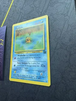 Pokemon Card Psyduck #20 Black Star Movie Promo Rare Regular 111💎NM LP +💎 - Image 3