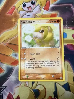 Pokemon TCG Cards Sandshrew 74/109 Team Rocket Returns NM - Image 1