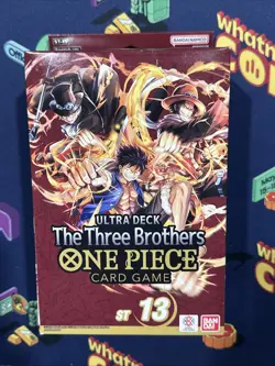 One Piece Card Game ST-13 Starter Deck ENGLISH Factory Sealed New Three Brothers - Image 1