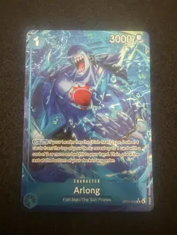 Arlong (Alt Art) OP14-042 R The Azure Sea's Seven - ONE PIECE Card Game English - Image 1
