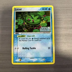 Lotad Crystal Guardians Regular Common Pokemon Card 55/100 EX TCG - Image 1