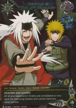 Jiraiya & The 4th Hokage - PR-065 - Promo Promo Cards NM/LP - Naruto - Image 1